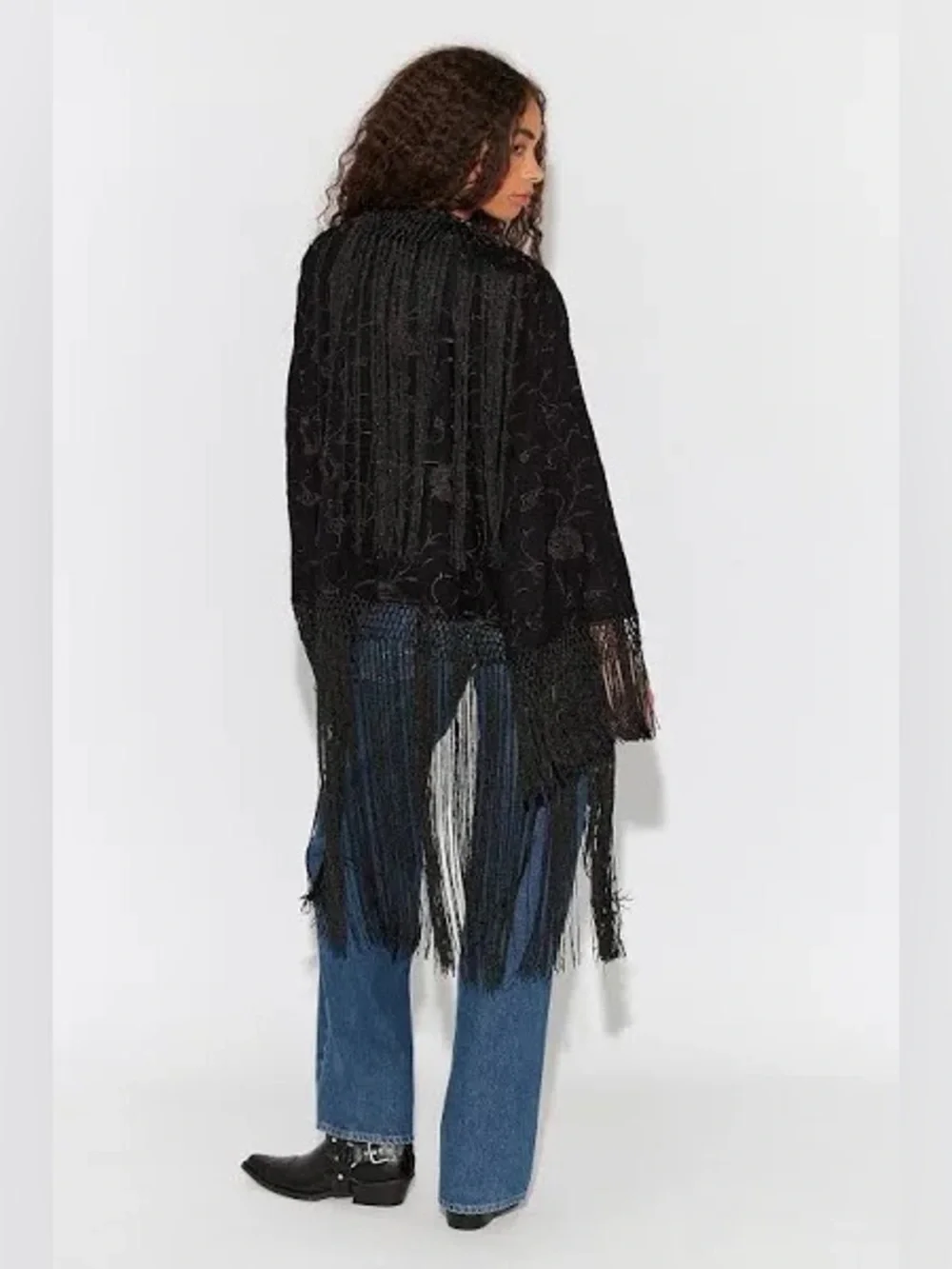 Free People London Nights Piano Duster